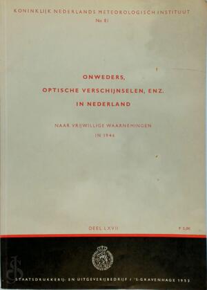 Onweders, optische verschijnselen, enz. in Nederland, deel LXVII - Onweders, optische verschijnselen, enz. in Nederland, deel LXVII -