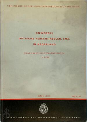 Onweders, optische verschijnselen, enz. in Nederland, deel LXIX - Onweders, optische verschijnselen, enz. in Nederland, deel LXIX -