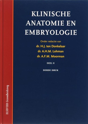 Klinische anatomie en embryologie - H.J. ten Donkelaar