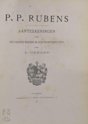 P. P. Rubens - Pierre Génard P. P. Rubens - Pierre Génard