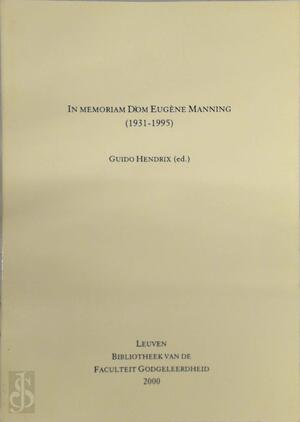 In memoriam Dom Eugene Mannige (1931-1995) - 