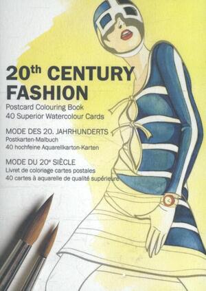 20th Century Fashion - Postcard Colouring Book - Pepin van Roojen 20th Century Fashion - Postcard Colouring Book - Pepin van Roojen