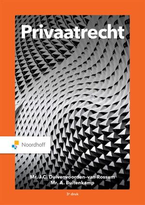 Privaatrecht - A. Buitenkamp, J.C. Duivenvoorden- van Rossum