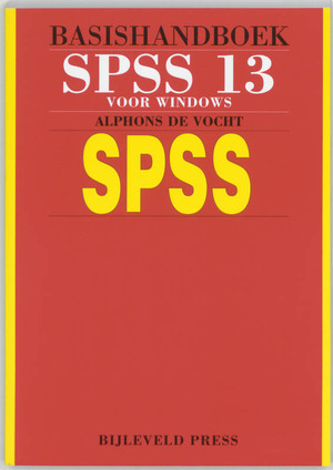 Basishandboek SPSS 13 - A. de Vocht
