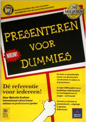 Presenteren voor dummies - Malcolm Kushner, Fontline