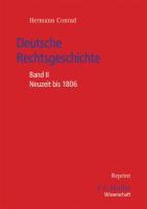 Deutsche Rechtsgeschichte - Hermann Conrad
