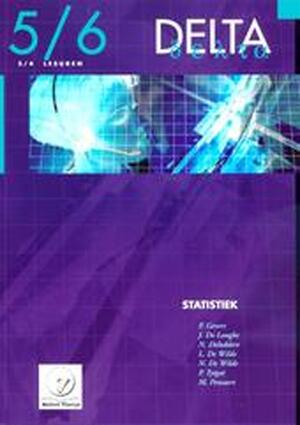 Delta / 5/6 Statistiek 3/4u + cd-rom - Gevers Delta / 5/6 Statistiek 3/4u + cd-rom - Gevers