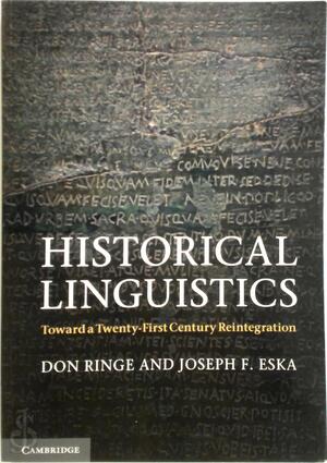 Historical Linguistics - Don Ringe Historical Linguistics - Don Ringe