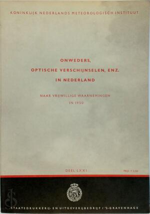 Onweders, optische verschijnselen, enz. in Nederland, deel LXXI - Onweders, optische verschijnselen, enz. in Nederland, deel LXXI -