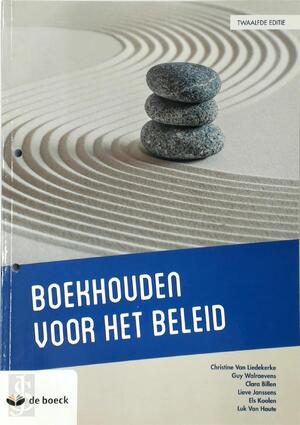 Boekhouden voor het beleid 2020 - Christine Van Liedekerke