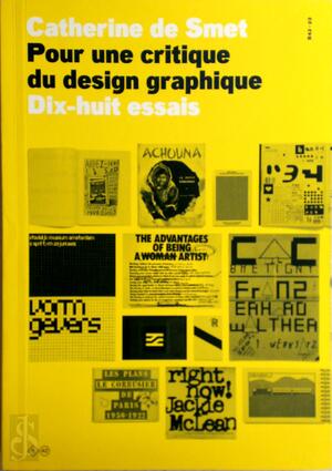 Pour une critique du design graphique - Catherine de Smet