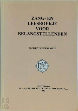 Zang-en leesboekje voor belangstellenden - H.H. Polzer Zang-en leesboekje voor belangstellenden - H.H. Polzer