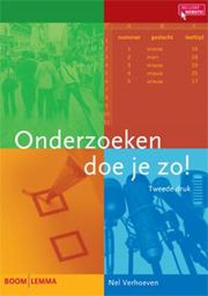 Onderzoeken doe je zo! - Nel Verhoeven Onderzoeken doe je zo! - Nel Verhoeven