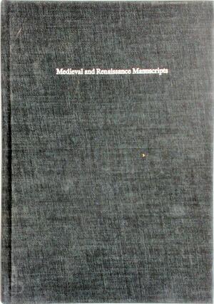 Medieval and Renaissance Manuscripts at the University of California, Los Angeles - Mirella Ferrari