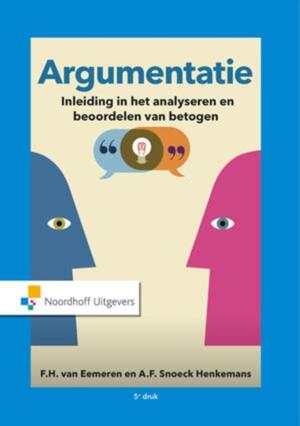 Argumentatie - F.H. van Eemeren, A.F. Snoeck-Henkemans Argumentatie - F.H. van Eemeren, A.F. Snoeck-Henkemans