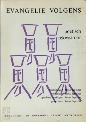 Evangelie volgens - Frans Depeuter Evangelie volgens - Frans Depeuter