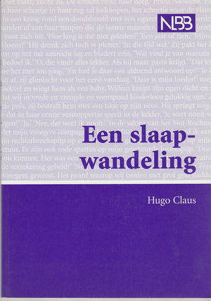 Een slaapwandeling [grote letter] - Hugo Claus