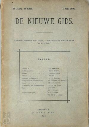 De Biezenstekker. In: De Nieuwe Gids - Cyriel Buysse De Biezenstekker. In: De Nieuwe Gids - Cyriel Buysse