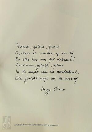 Claus - Pedant, galant, genant - CLAUS, Hugo
