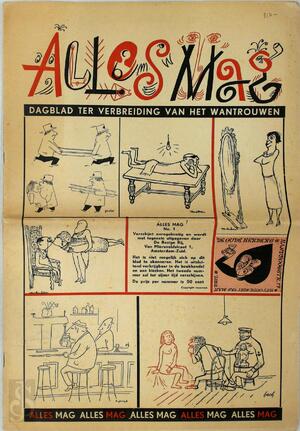 Alles mag - Hugo Claus, Remco Campert, Lucebert, Willem Frederik Hermans, Annie M.G. Schmidt, F. Westendorp, E.A. Alles mag - Hugo Claus, Remco Campert, Lucebert, Willem Frederik Hermans, Annie M.G. Schmidt, F. Westendorp, E.A.