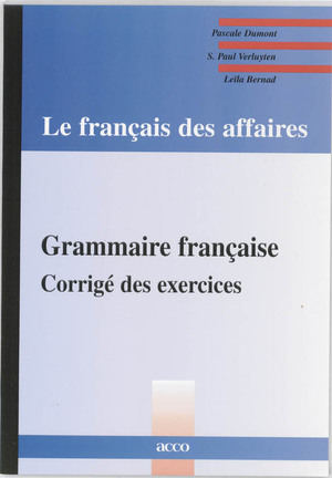Grammaire francaise - Pascale Dumont, S. Paul / Bernad Verluyten Grammaire francaise - Pascale Dumont, S. Paul / Bernad Verluyten