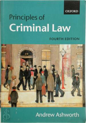 Principles of Criminal Law - Andrew Ashworth