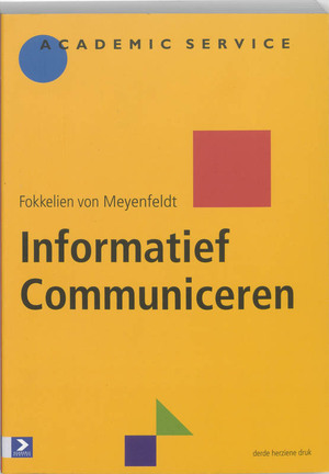 Informatief communiceren - F. von Meyenfeldt