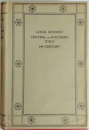 The Local Schools of North Italy of the 14th Century - Raimond van Marle