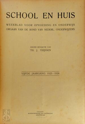 School en huis - Th. J. Thijssen