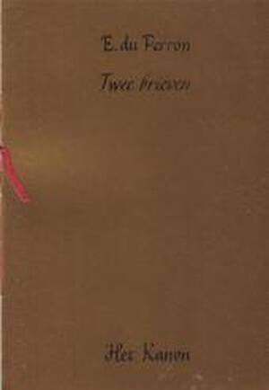 Twee brieven - Eddy Du Perron