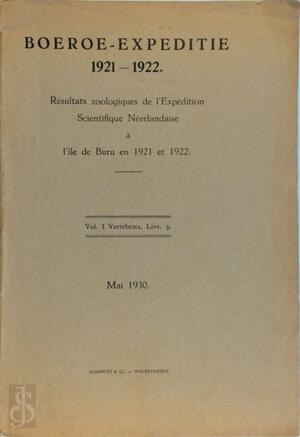 Boeroe-expeditie 1921-1922 - H.C. Siebers