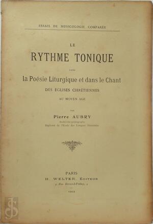 Le rythme tonique - Pierre Aubry
