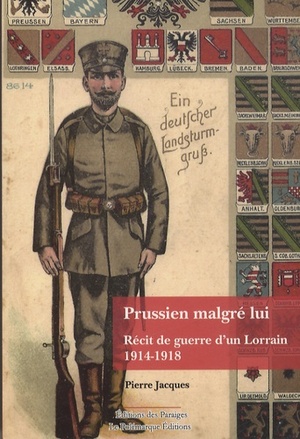 Prussien malgré lui - Pierre Jacques Prussien malgré lui - Pierre Jacques