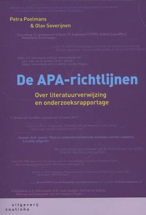 De APA-richtlijnen - Petra Poelmans, Olav Severijnen De APA-richtlijnen - Petra Poelmans, Olav Severijnen