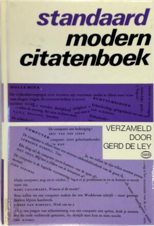 Standaard modern citatenboek - Gerd de Ley