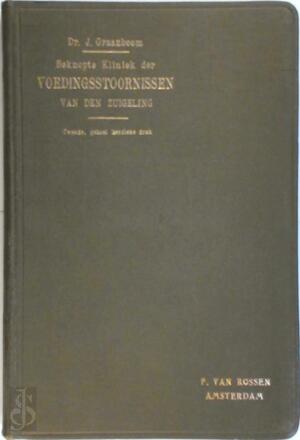 Beknopte kliniek der voedingsstoornissen van den zuigeling - Dr. J. Graanboom Beknopte kliniek der voedingsstoornissen van den zuigeling - Dr. J. Graanboom