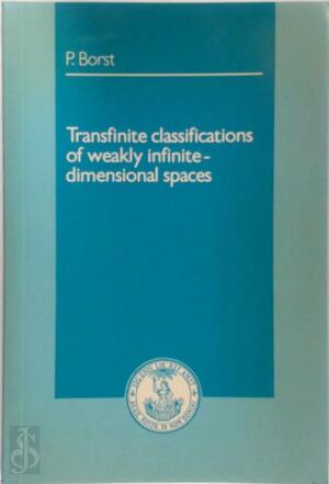 Transfinite classifications of weakly infinit-dimensional spaces - P. Borst