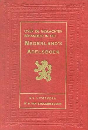Nederland's Adelsboek 1922 - 