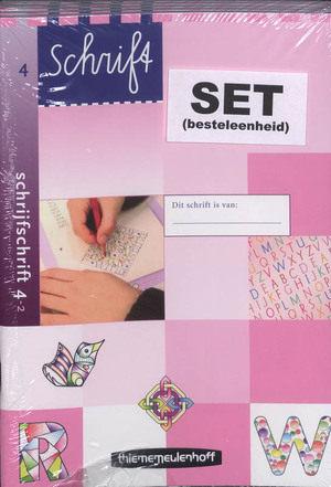 Schrift Schrijfschrift 4-2 (set 5 ex) - Schrift Schrijfschrift 4-2 (set 5 ex) -