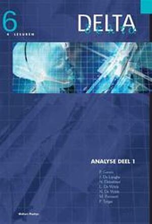 Delta / 6 Analyse 4u 1 + cd-rom - Gevers Delta / 6 Analyse 4u 1 + cd-rom - Gevers