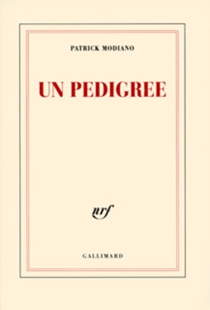 Un pedigree - Patrick Modiano