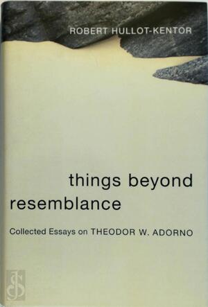 Things Beyond Resemblance - Robert Hullot-Kentor