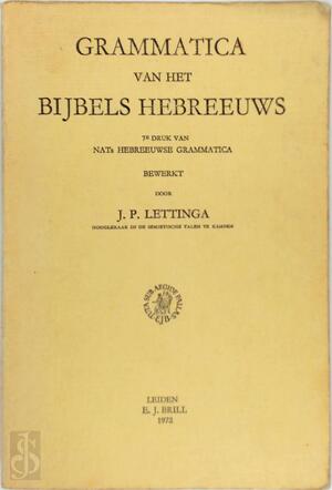 Grammatica van het Bijbels Hebreeuws - Jan Pieter Lettinga, Jan Nat