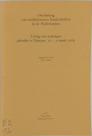 Ontsluiting van middeleeuwse handschriften in de Nederlanden - 