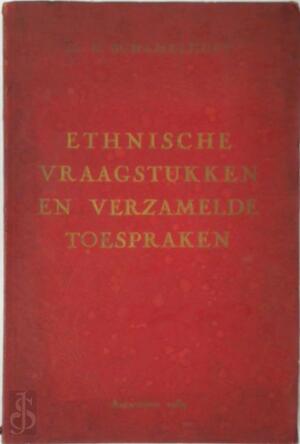 Ethnische vraagstukken en verzamelde toespraken - G. Schamelhout