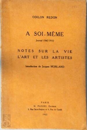 A soi même - Odilon Redon A soi même - Odilon Redon