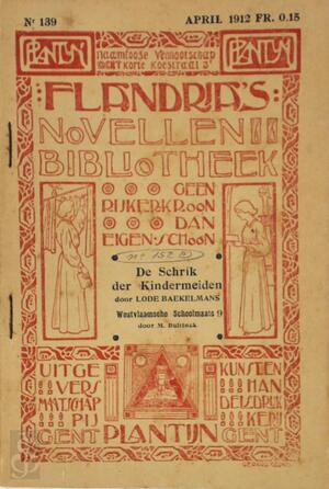 De Schrik der Kindermeiden / Westvlaamsche Schoolmaats 9 - Lode Baekelmans, M. Bultinck