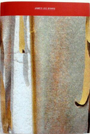 I Cancel All My Works at Death - James Lee Byars - Triple Candie, Jens Hoffmann