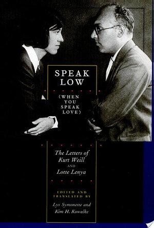 Speak Low (When You Speak Love) - Kurt Weill