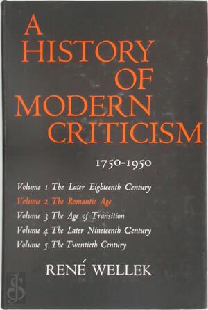 A history of Modern Criticism 1750-1950 - René Wellek A history of Modern Criticism 1750-1950 - René Wellek